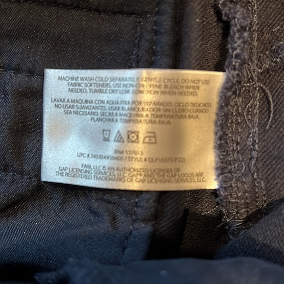 Gap blue stretch skinny jeans Sz 8 soft cotton 5 pockets - Picture 12 of 13